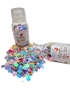 Enchimento para Shaker Mini Flores coloridas - comprar online