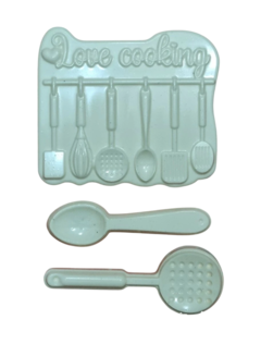 Aplique de Resina - Love Cooking - comprar online
