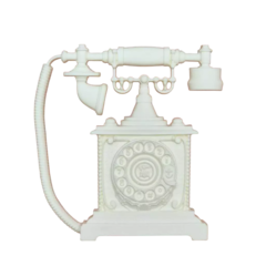 Aplique de Resina - Telefone antigo 1 - comprar online