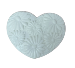 Aplique de Resina - Coração Floral - comprar online