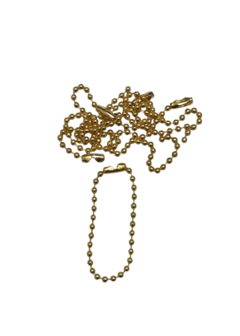 Corrente de Bolinhas 2,5mm com Fecho Canoa - Ouro - comprar online