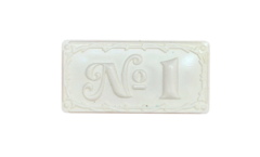 Aplique de Resina - Placa Número 1 - comprar online