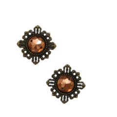Chaton com tag 10mm- Ouro Velho/Cobre - comprar online