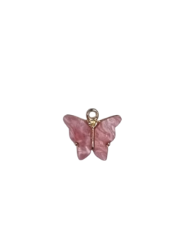 Pingente Borboleta Madre-pérola - Pink - comprar online
