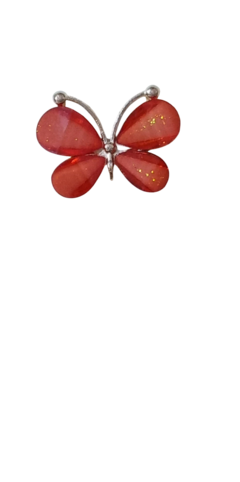 Borboleta Madre-pérola - Coral - comprar online
