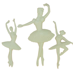 Aplique de Resina - Bailarinas - KIT 1 - comprar online