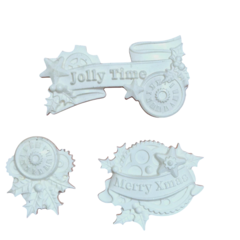 Aplique de Resina - Tags de Natal - comprar online