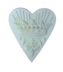 Aplique de Resina - Princesa - Coração I - comprar online