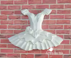 Aplique de Resina - Vestido