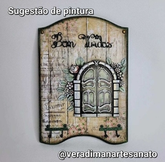 Aplique de Resina - Porta e Janela - comprar online