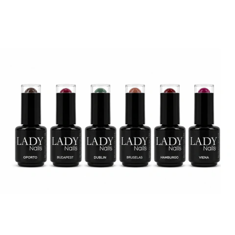 Lady Nails - Cápsula The Shift Semipermanente 6 UNID x 15 Ml C/U