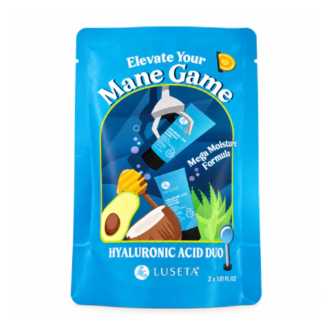 Luseta - Shampoo y Acondicionador Mane Game Ácido Hialurónico 2x30ml