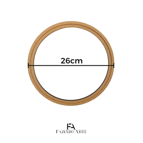 Bastidor em mdf de 6mm - comprar online