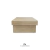 Caixa quadrada 10 x 10 x 5 em mdf c/ tampa sapato - comprar online