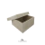 Caixa quadrada 10 x 10 x 5 em mdf c/ tampa sapato na internet