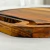 Tábua De Madeira Teca Oval 37x29cm Com Canaleta Churrasco - loja online
