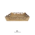 Bandeja arabesco 20 x 20 x 4 em mdf de 3mm (Modelo 04)