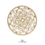 Mandala grande de 45cm em mdf 3mm (modelo 8)