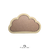 Nuvem decorativa 37 x 23 em mdf de 3mm