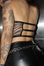 CORSET FOXY (glitter preto liso) - COPPELA.co