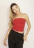 top alongado 'tube' (vermelho)