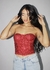 CORSET SHINE ULTRA GLOW (vermelho rubi)