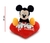 Peluche Mickey con Corazon 20cm - comprar online