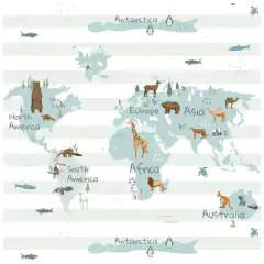 Empapelado World Map - tienda online