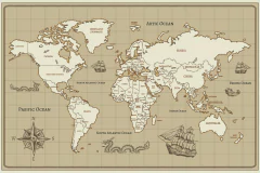 Empapelado Mapas - ideastodoterreno