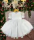 Vestido Infantil Batizado Bebê Branco Bolinhas Luxo - Magbaby Moda Infantil | Vestido Infantil, Vestido Temático, Vestido Batizado
