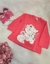 Conjunto De Inverno Bebê Rosa Com Cinza - comprar online