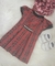 Vestido Infantil De Bebê Xadrex