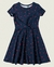 Vestido Infantil Malwee Azul Marinho