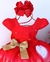 Vestido Natalino Infantil Luxo - comprar online