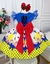 Vestido Infantil Branca De Neve Luxo na internet