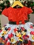 Vestido Infantil Temático Minnie Vermelho Luxo - comprar online