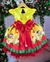 Vestido Infantil Temático Magali Amarelo Luxo na internet