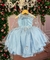 Vestido Infantil Temático Frozen Com Capa