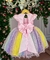 VESTIDO INFANTIL ARCO ÍRIS LUXO na internet