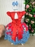 Vestido Infantil Mônica Vermelho Luxo - loja online