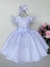 Vestido Juvenil Branco Com Renda