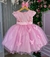 Vestido Infantil Jardim Encantado Rosa Luxo