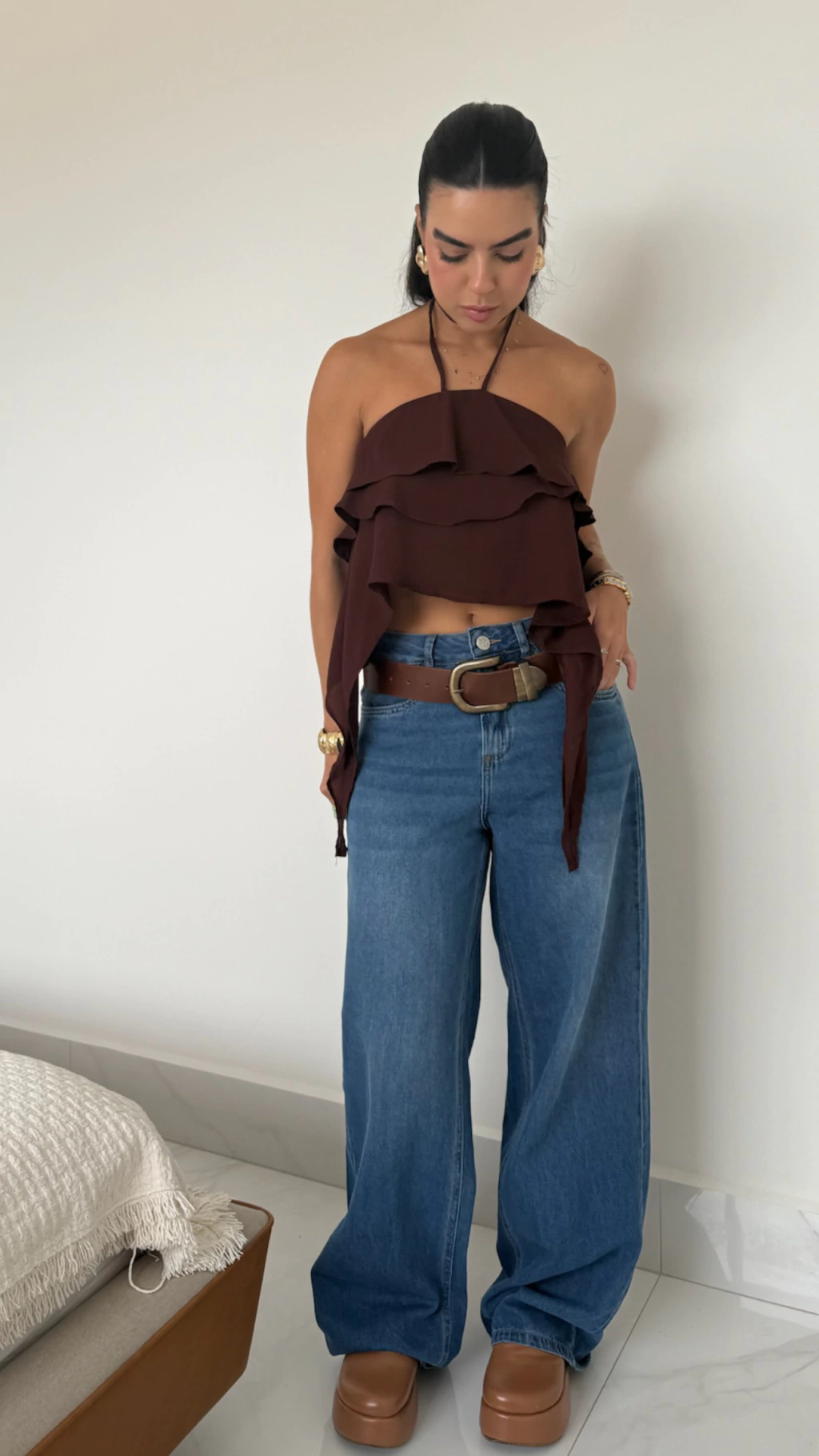 Calça Jeans Santiago (escolha um tamanho menor que o seu)