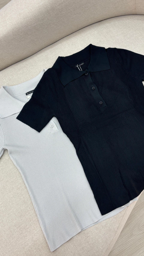 Blusa Polo preta - comprar online