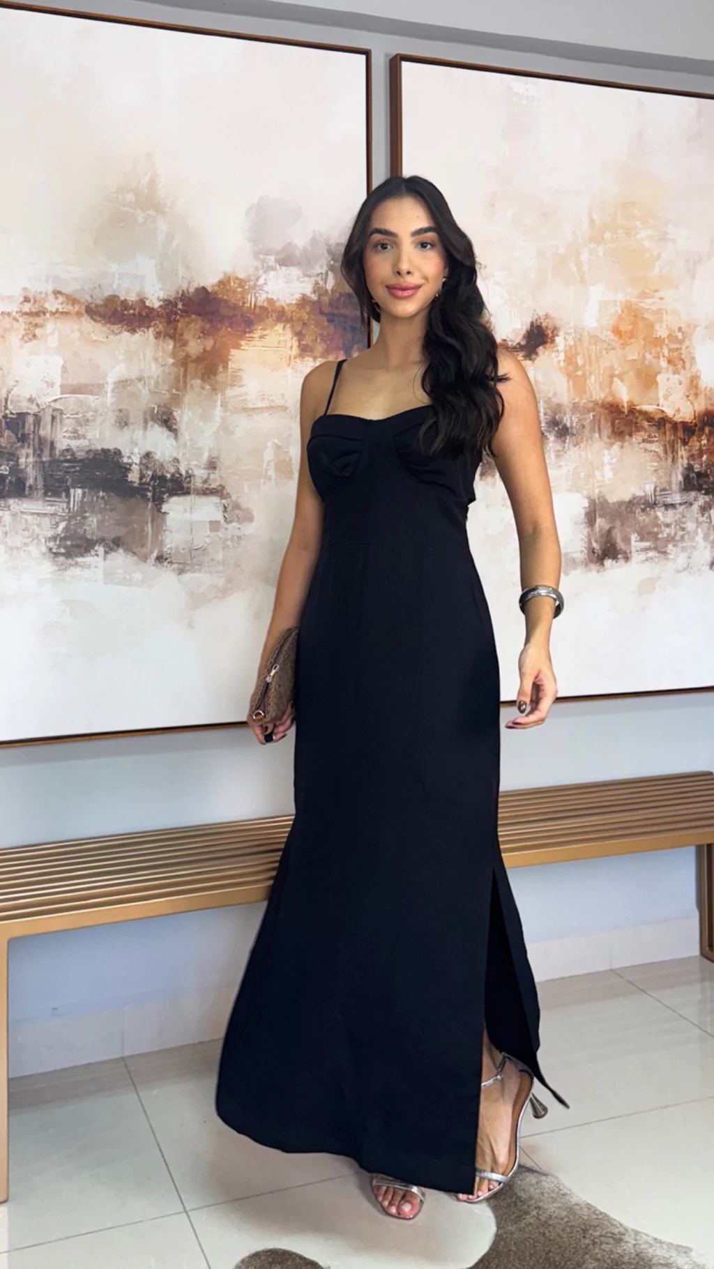 Vestido Ravena Preto