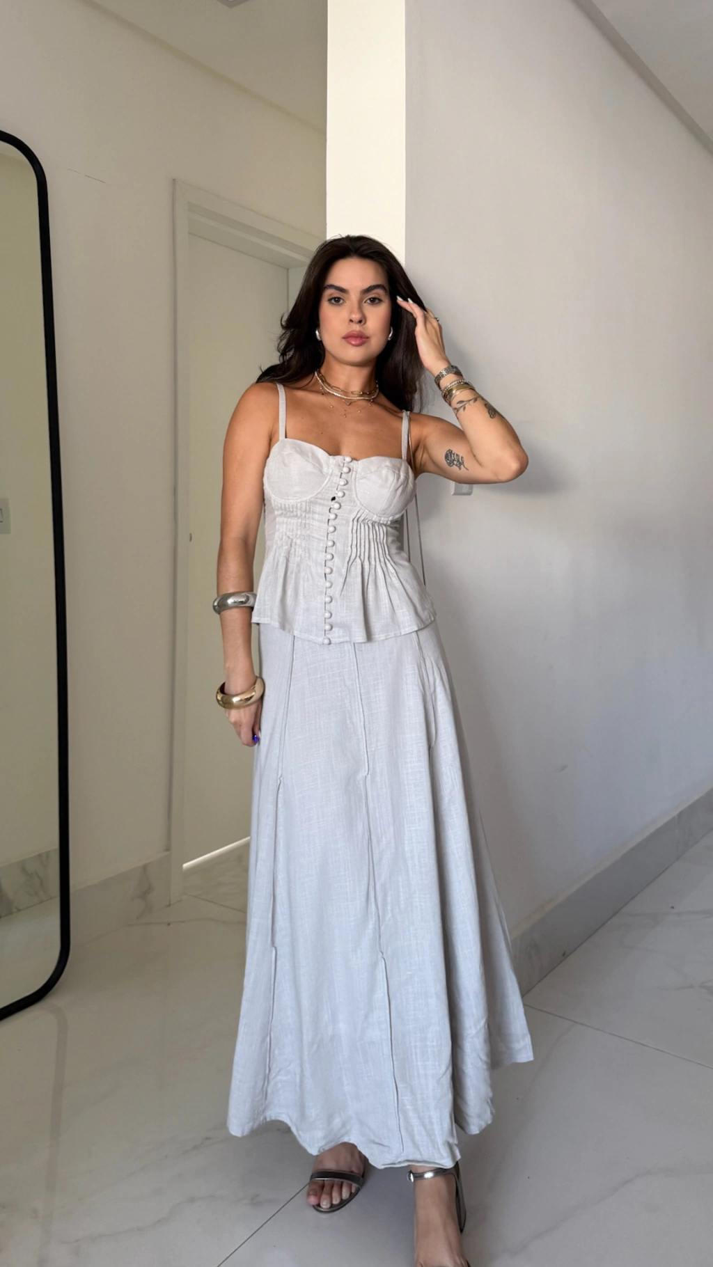 Conjunto linho Dominique