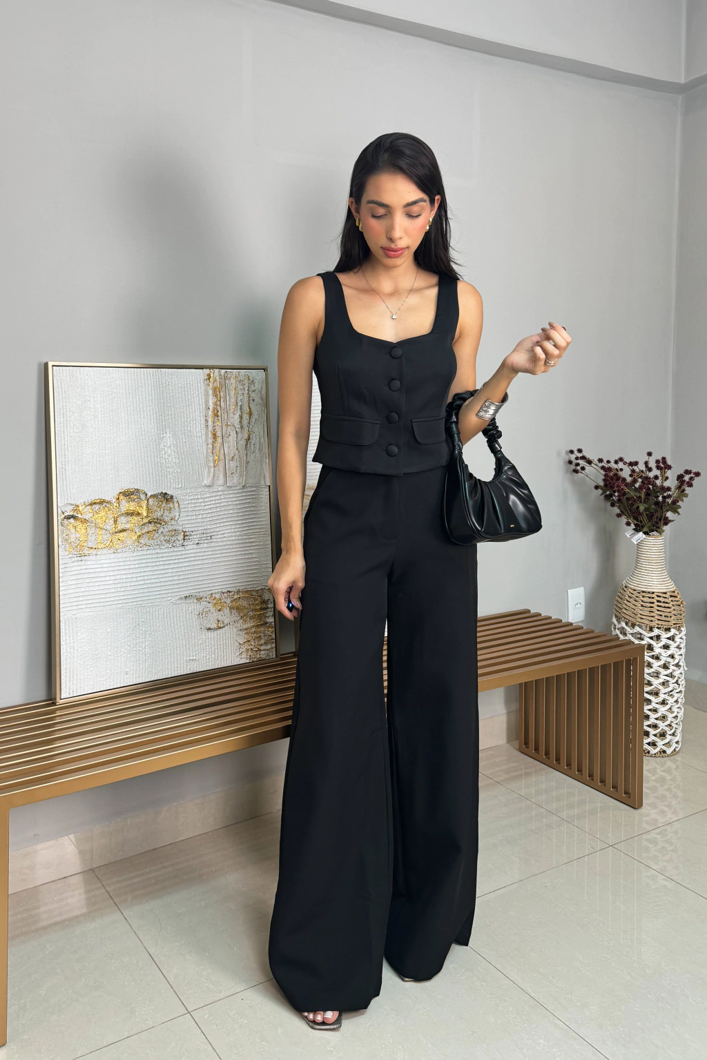 Pantalona Clara Preta