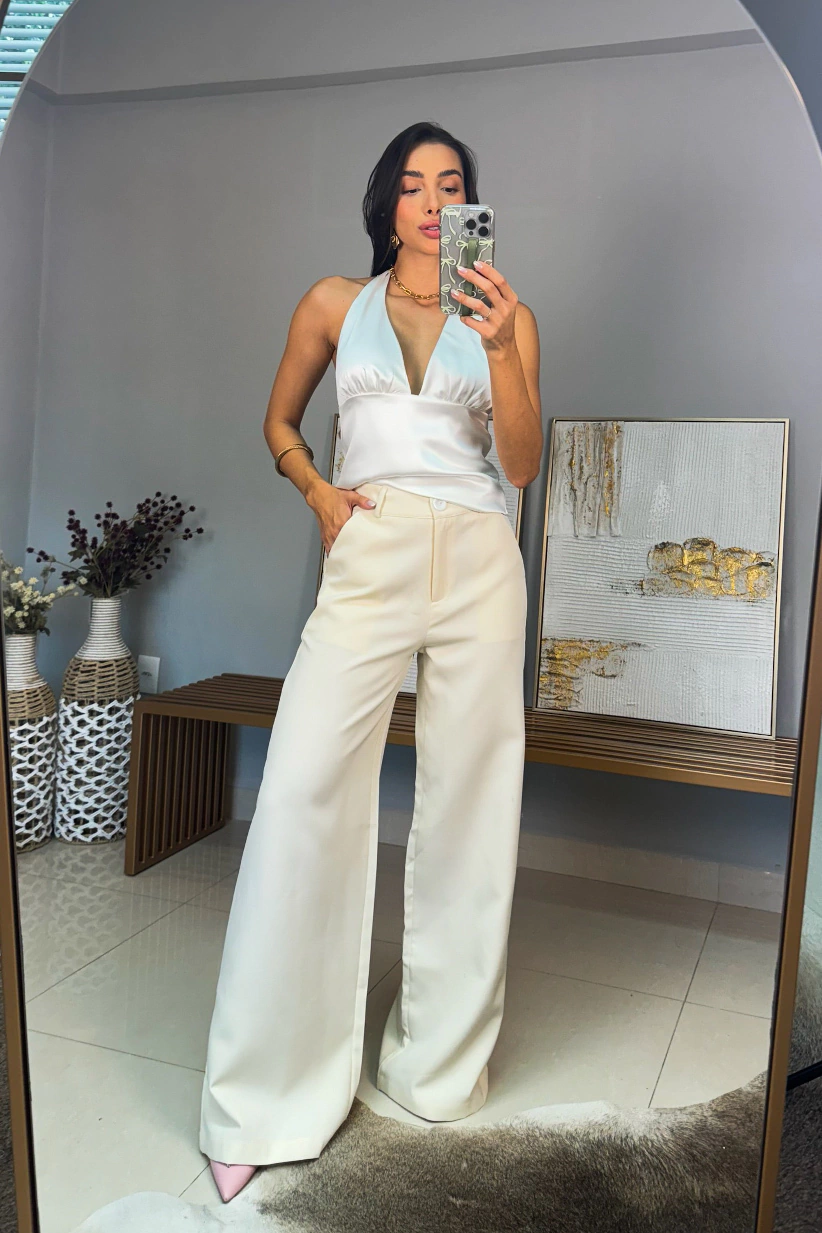 Pantalona Clara Creme