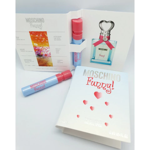 Amostra Moschino Funny! EDT 1 ml ORIGINAL