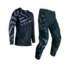 CONJUNTO MX LEATT RIDE KIT 3.5 STEALTH